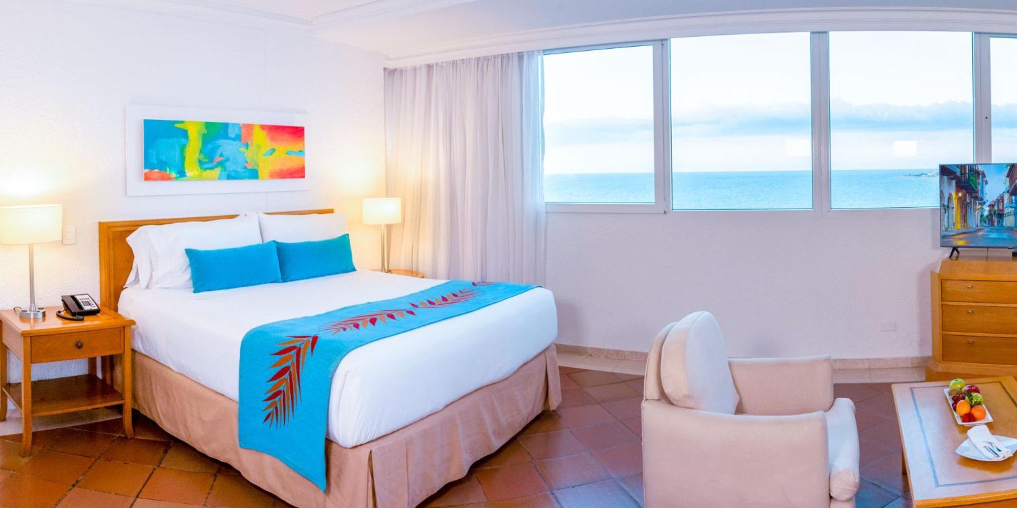 فندق Almirante Cartagena Colombia المظهر الخارجي الصورة Oceanfront Junior Suite